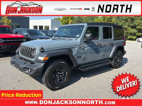 Used 2024 Jeep Wrangler Unlimited Sport AWD/4WD image 1