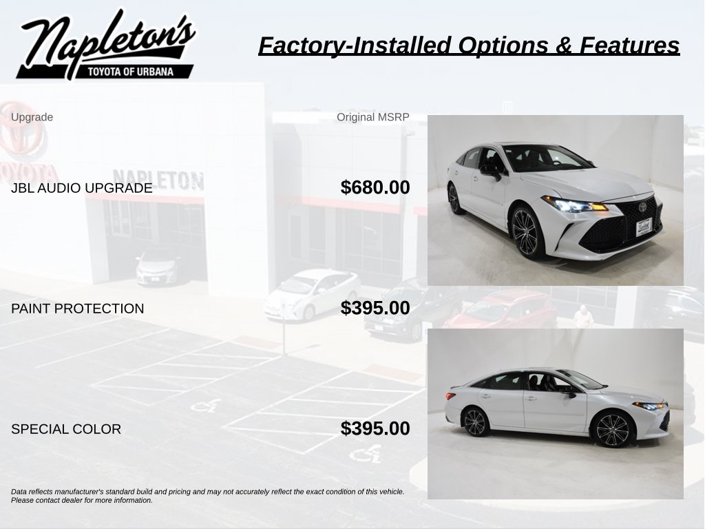 Used 2019 Toyota Avalon XSE w/ All Weather Liner Package FWD image 4