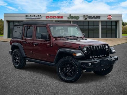 Certified 2021 Jeep Wrangler Unlimited Willys image 2
