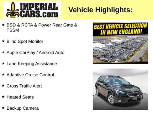 Used 2019 Subaru Outback 2.5i Premium AWD/4WD image 8