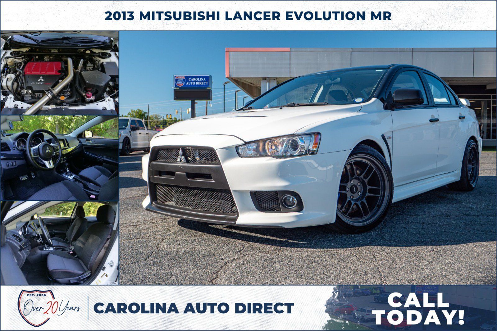 Used 2013 Mitsubishi Lancer Evolution MR AWD/4WD image 1