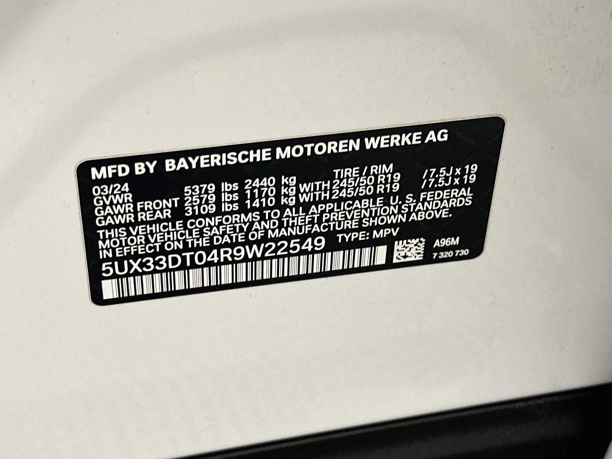 Used 2024 BMW X4 xDrive30i AWD/4WD image 12