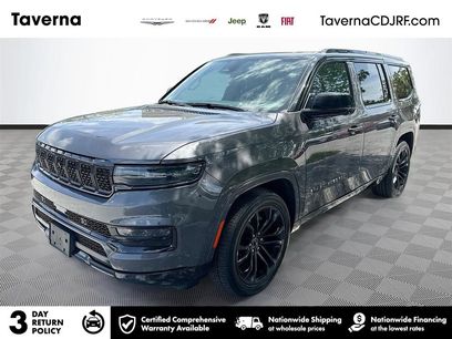 Used 2024 Jeep Grand Wagoneer Series II Obsidian w/ Quick Order Packagew 28T