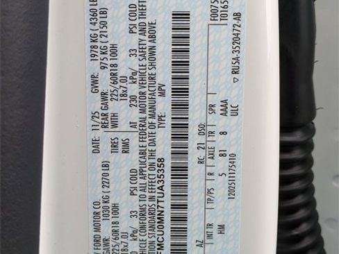 New 2026 Ford Escape ST-Line w/ Tech Pack #1 image 37