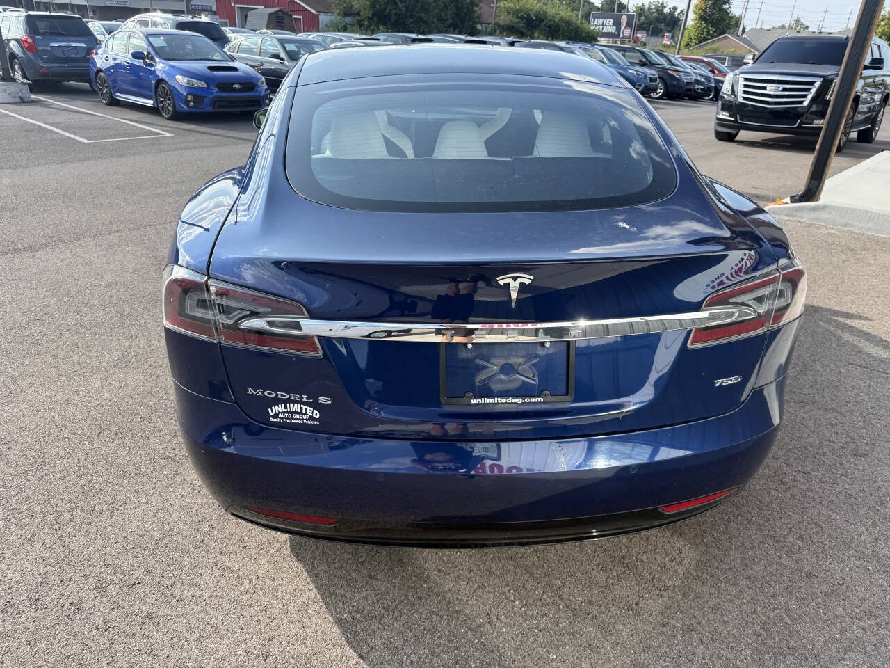 Used 2018 Tesla Model S 75D AWD/4WD image 9