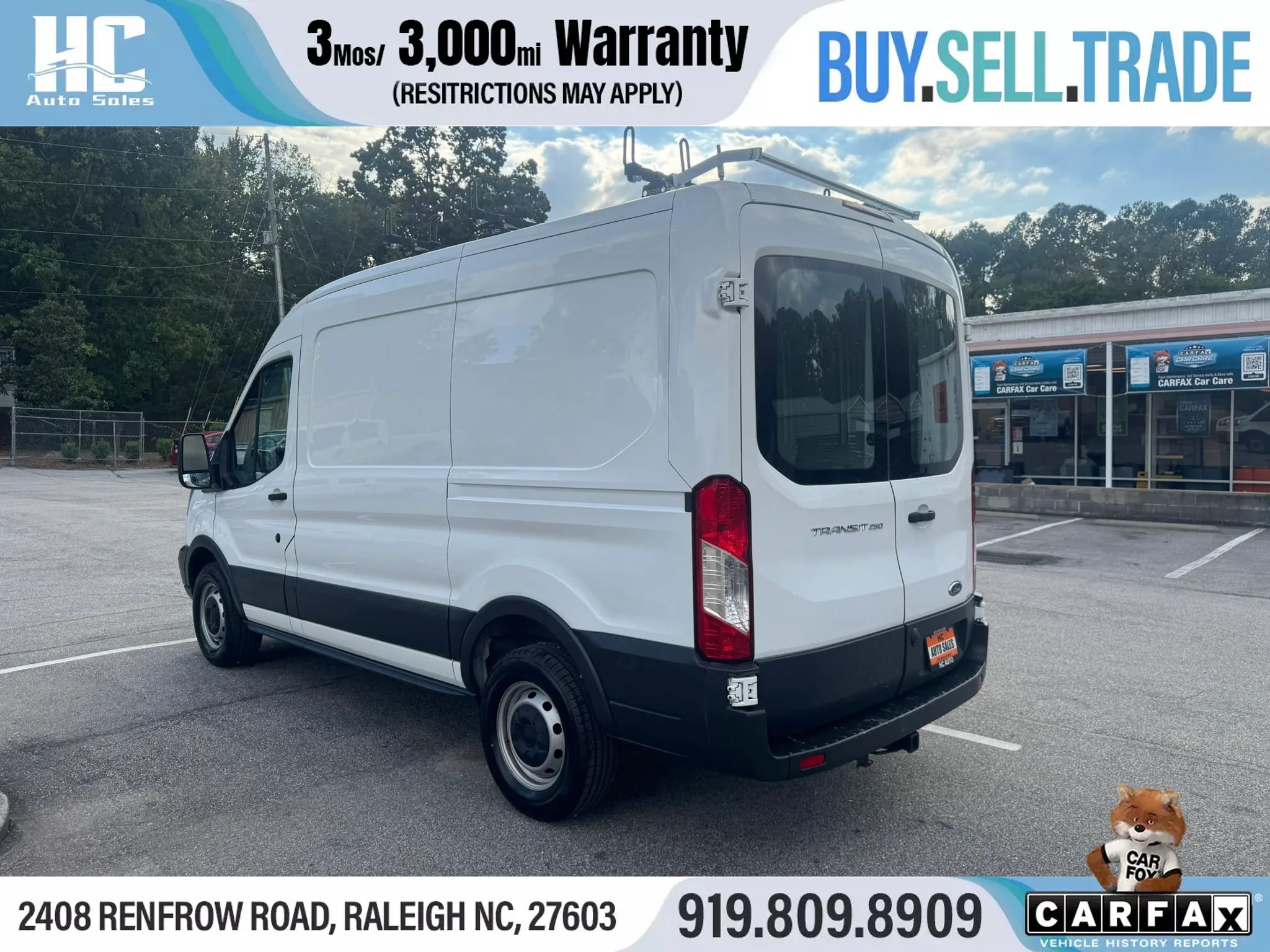 Used 2017 Ford Transit 250 130 Medium Roof RWD image 3