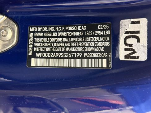 Certified 2025 Porsche 911 Turbo S AWD/4WD image 20