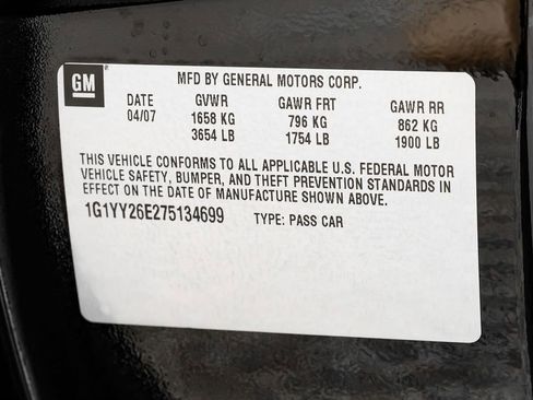 Used 2007 Chevrolet Corvette Z06 w/ Preferred Equipment Group image 57