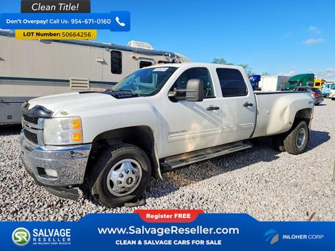Used 2011 Chevrolet Silverado 3500 LT w/ Interior Plus Package AWD/4WD image 1