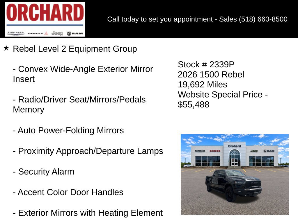 Used 2026 RAM 1500 Rebel w/ Rebel Level 2 Equipment Group AWD/4WD image 21