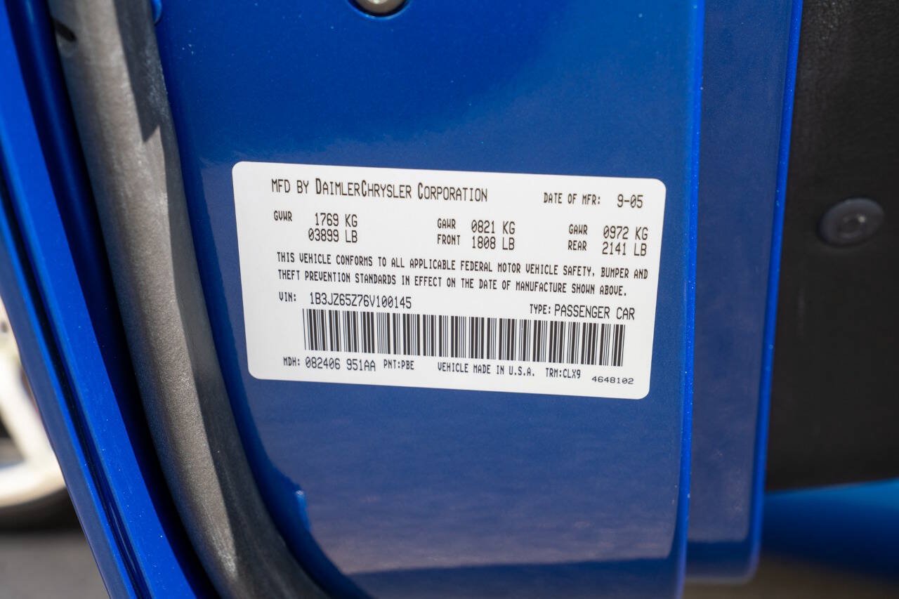 Used 2006 Dodge Viper SRT-10 RWD image 72