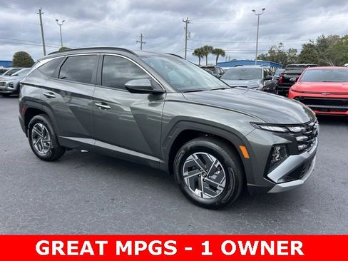 Used 2025 Hyundai Tucson Blue image 1