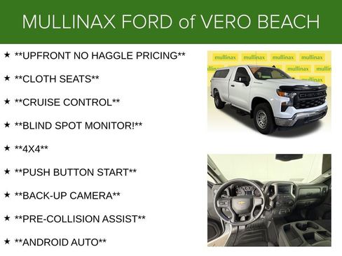 Used 2024 Chevrolet Silverado 1500 W/T w/ WT Value Package AWD/4WD image 5