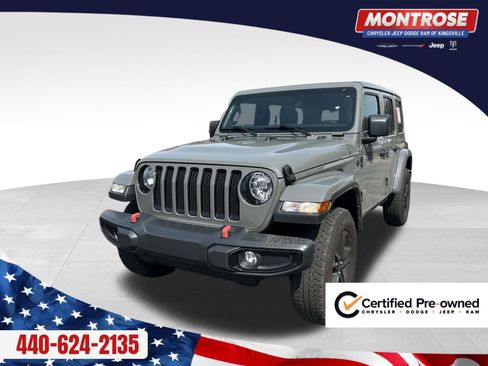 Certified 2023 Jeep Wrangler Sahara AWD/4WD image 1