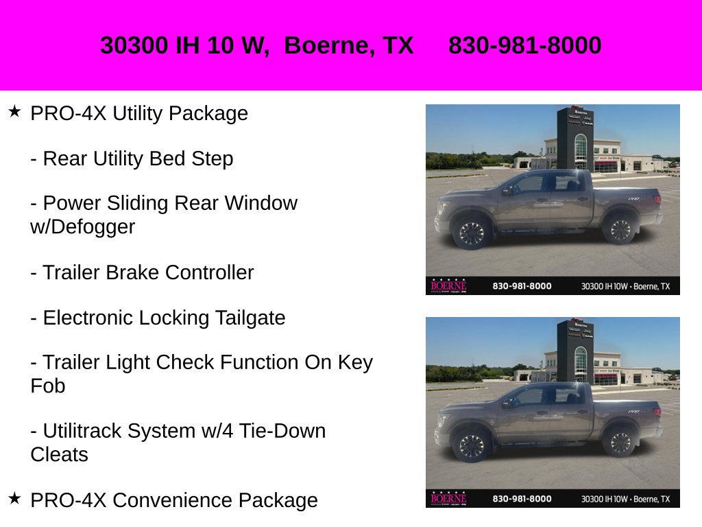 Used 2021 Nissan Titan PRO-4X w/ Pro-4x Convenience Package AWD/4WD image 19