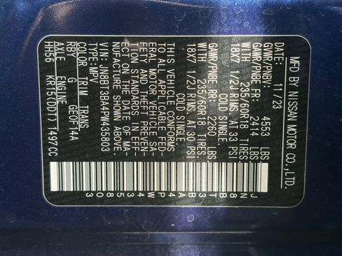 Certified 2023 Nissan Rogue SV image 18