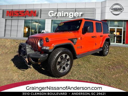Used 2019 Jeep Wrangler Unlimited Sahara image 1