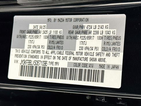 Used 2025 MAZDA CX-5 AWD 2.5 S w/ Select Package image 12