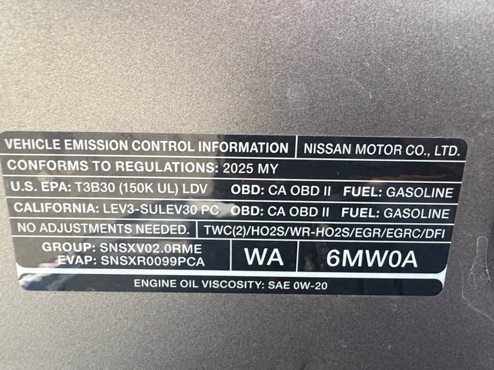 Used 2025 Nissan Sentra SV w/ All-Weather Package FWD image 20