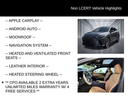 Used 2023 Lexus RX 350 Premium Plus w/ Accessory Package AWD/4WD image 29