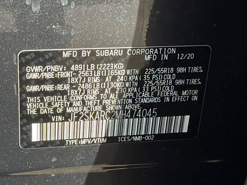 Used 2021 Subaru Forester Sport w/ Popular Package #2 image 37