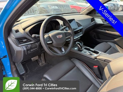 Used 2023 Cadillac CT4 V w/ Navigation Package AWD/4WD image 2
