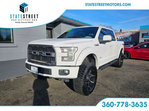 Used 2016 Ford F150 Lariat w/ Equipment Group 502A Luxury image 1