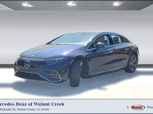 Used 2023 Mercedes-Benz EQS 580 4MATIC Sedan image 1