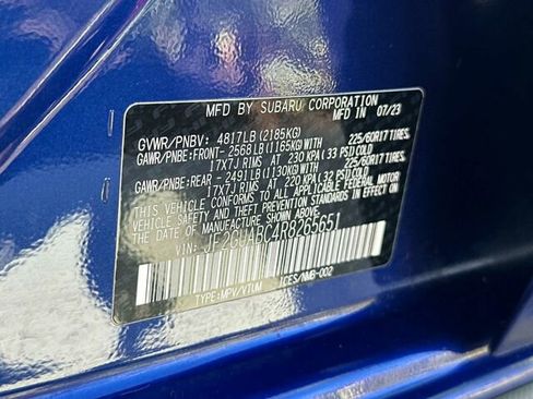 Used 2024 Subaru Crosstrek 2.0i AWD/4WD image 33