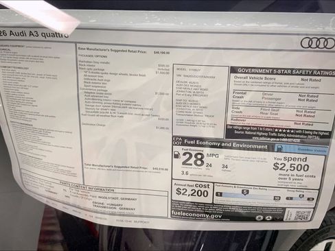 New 2026 Audi A3 2.0T Premium image 22