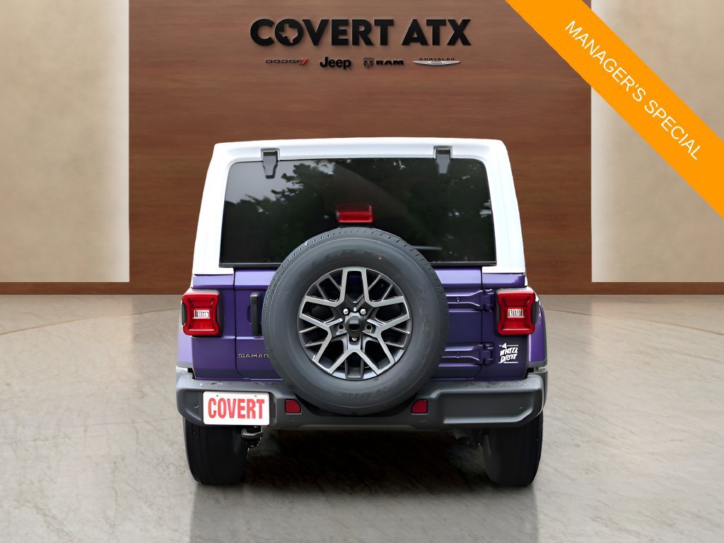 New 2026 Jeep Wrangler Unlimited Sahara w/ Whitecap Package AWD/4WD image 7