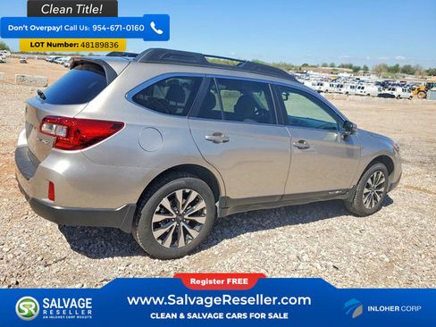 Used 2015 Subaru Outback 2.5i Limited AWD/4WD image 4