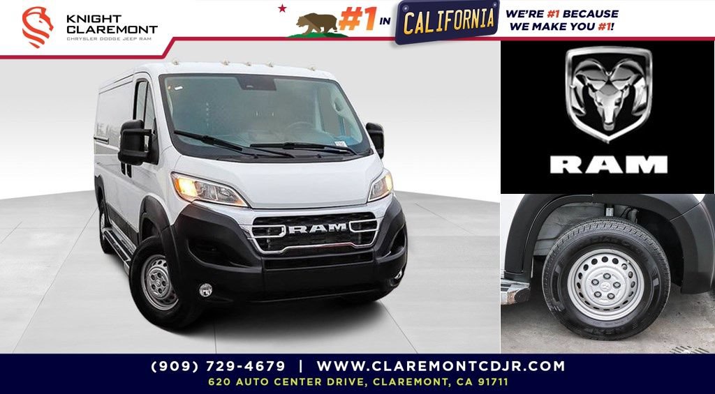 Used 2025 RAM ProMaster 2500 w/ U-Haul Equipment Group FWD 360° Tour