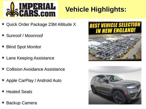 Used 2023 Jeep Grand Cherokee Altitude AWD/4WD image 3