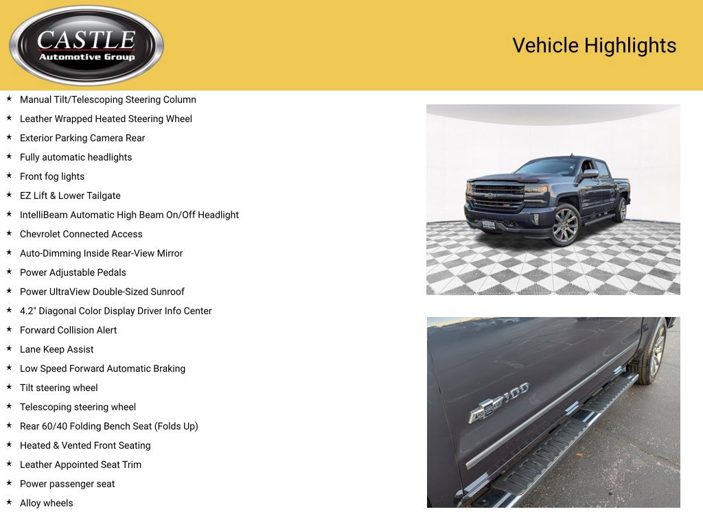 Used 2018 Chevrolet Silverado 1500 LTZ Z71 w/ Centennial Edition AWD/4WD image 7
