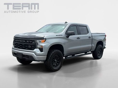 Used 2023 Chevrolet Silverado 1500 Custom w/ LPO, Dark Essentials Package AWD/4WD image 3