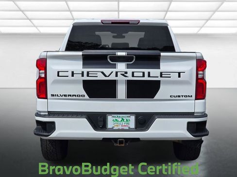 Certified 2022 Chevrolet Silverado 1500 Custom w/ Rally Edition AWD/4WD image 16