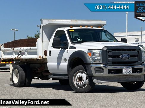 Used 2013 Ford F550 2WD Regular Cab Super Duty w/ Payload Upgrade Pkg image 1