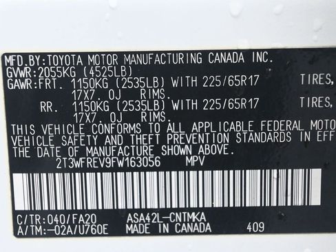 Used 2015 Toyota RAV4 XLE FWD image 9