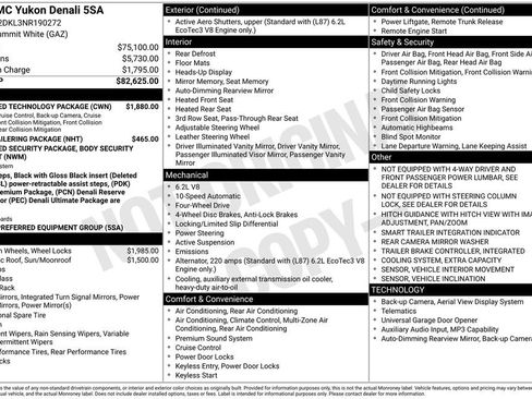 Used 2022 GMC Yukon Denali w/ Advanced Technology Package image 5