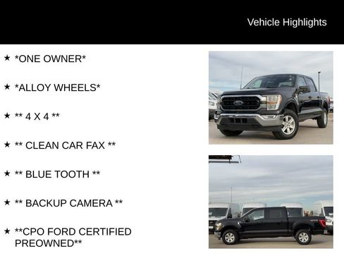 Used 2022 Ford F150 XLT w/ Equipment Group 301A Mid image 4