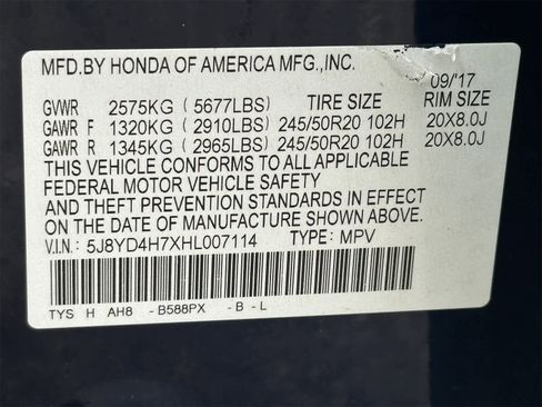 Used 2017 Acura MDX w/ Technology & Entertainment image 29