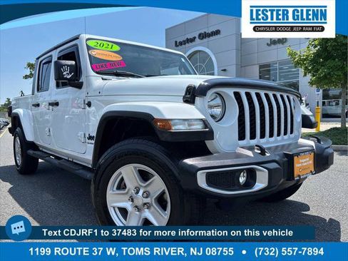 Certified 2021 Jeep Gladiator Sport AWD/4WD image 1