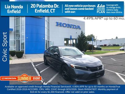 Certified 2024 Honda Civic Sport