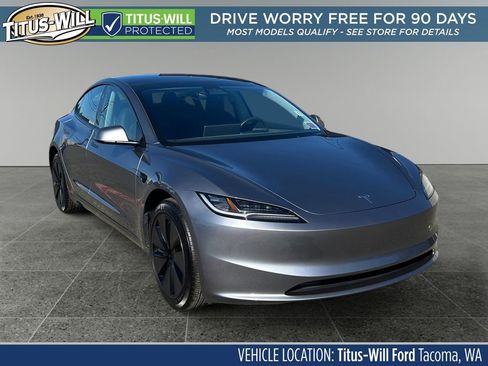 Used 2025 Tesla Model 3 Long Range RWD image 1