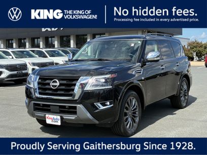 Used 2021 Nissan Armada Platinum w/ Captain's Chairs Package