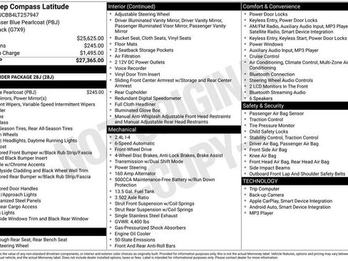 Used 2020 Jeep Compass Latitude image 15