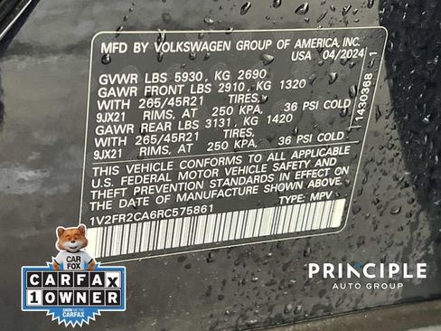 Used 2024 Volkswagen Atlas SEL Premium R-Line image 37