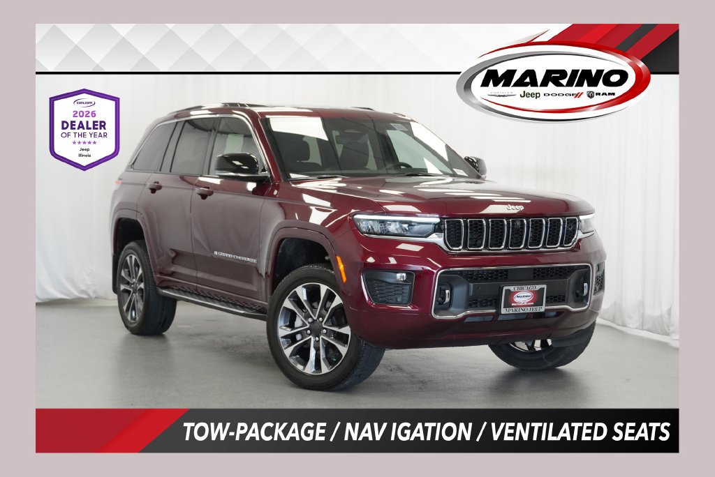 Certified 2025 Jeep Grand Cherokee Overland w/ Adv Protech Group III AWD/4WD image 1