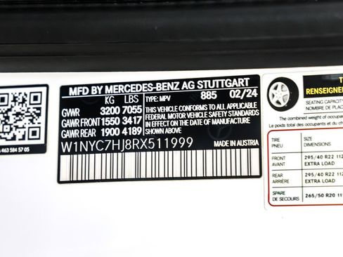 Certified 2024 Mercedes-Benz G 63 AMG 4MATIC image 27